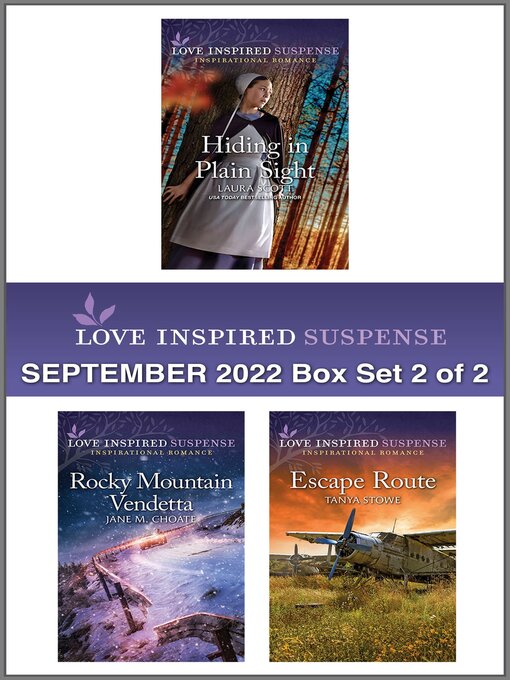 Title details for Love Inspired Suspense: September 2022 Box Set 2 of 2 by Laura Scott - Available